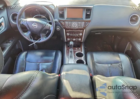 2015 Nissan Pathfinder S из США, поврежденный, VIN 5N1AR2MN4FC677583